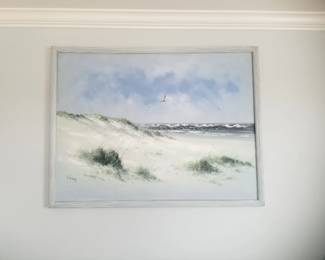 Beach scene - large