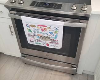 GE electric range