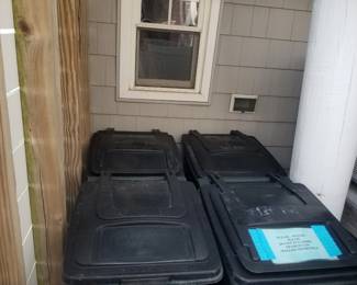 Trash cans