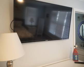 TV with bracket