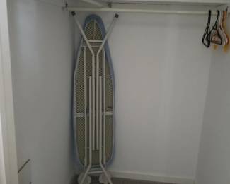 Ironing board & iron