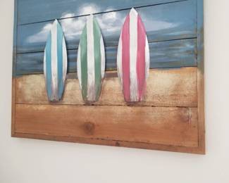 Surfboard art