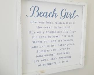 Seashore sentiments