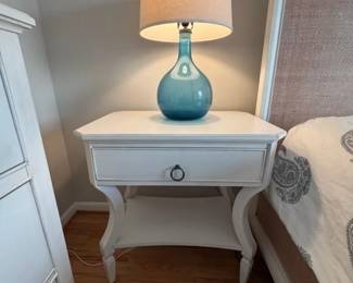 King bedroom suite: nightstand - two available; table lamp - two available