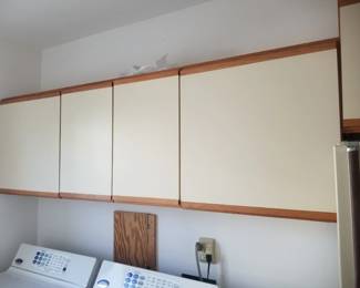 Laundry room cabinets
