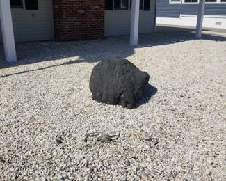 Boulder; gravel