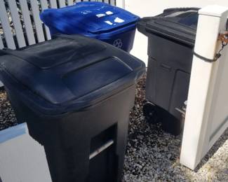 Trash cans