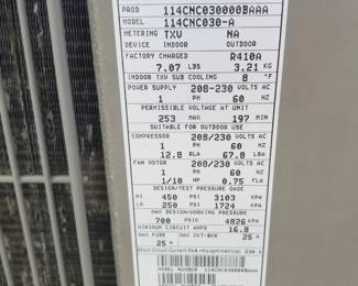 HVAC mfg. 6/2016