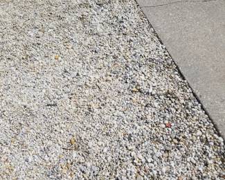 Gravel sold by the 5-gallon bucket