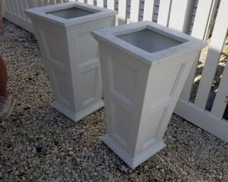 Plastic planters