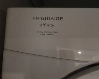 Frigidaire Gallery washing machine & ELECTRIC dryer