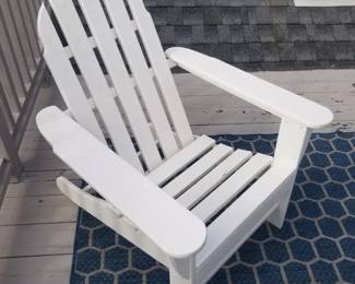 Polywood Adirondack chair - two available