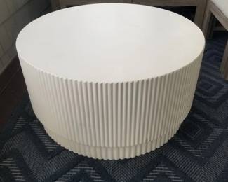Porch/patio furniture by Pottery Barn; coffee table