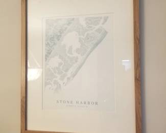 Stone Harbor map art