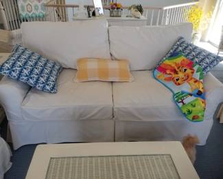 Cozy loveseat