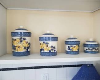 Ceramic cannister set