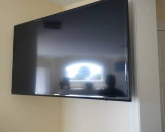 TV with bracket