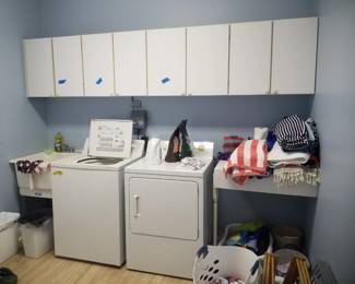 Laundry room cabinets