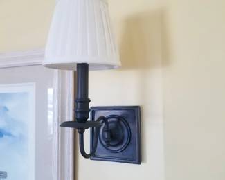 Wall mounted sconce light - 2 available