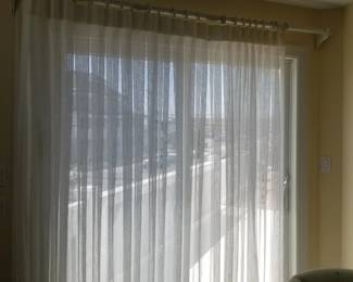 Curtains & rod