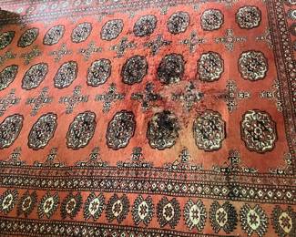 Bokhara wool rug