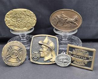 Firefighters Belt Buckles