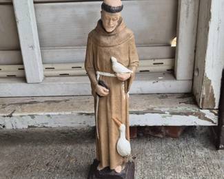 SaintFrancisofAssisiGardenStatue15InchTall