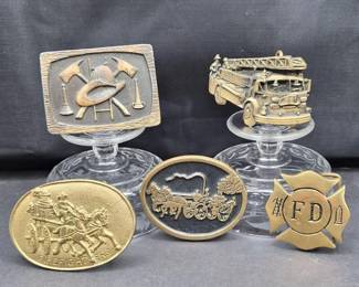 Firefighters Belt Buckles