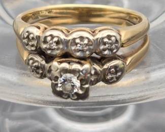 Vintage14kYellowGoldSolderedWeddingRing