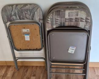 SamsoniteUpholsteredMetalFoldingChairs
