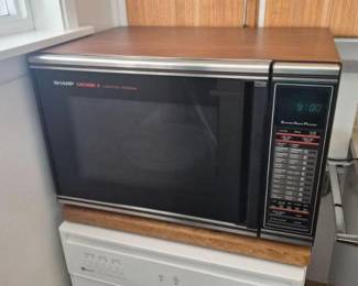 Vintage Carousel ll MIcrowave