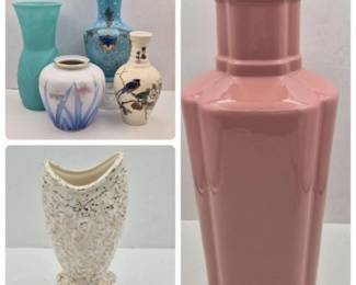 GlassPorcelainVaseAssortment