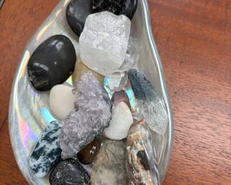 Crystals and minerals