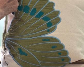 Butterfly Throw Pillow