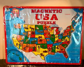 New Magnetic USA Puzzle