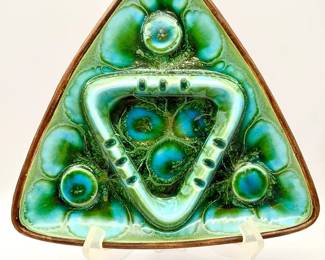 Vintage Treasure Craft Hawaiian Ashtray