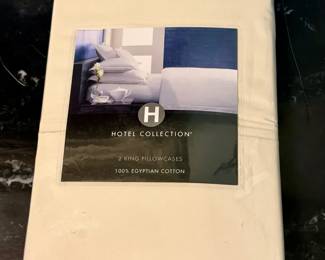 New Hotel Collection 100% Egyptian Cotton (2) King Pillowcases