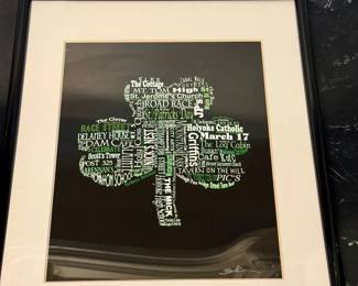 Signed Western Massachusetts Businesses Clover Print