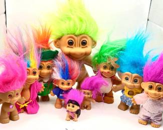 Vintage Troll Doll Lot
