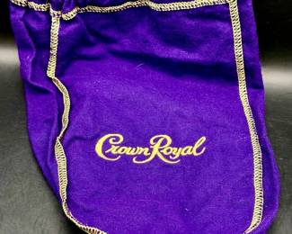 (10) Crown Royal Drawstring Bags