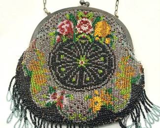 Vintage Beaded Clutch