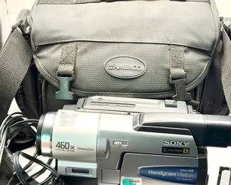 Sony Handycam Vision SteadyShot Video Recorder & Case