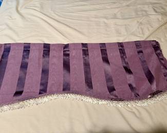 Pretty Purple Valence Curtain