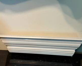 White Floating Shelf