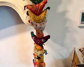Prosperity Hens or Tota Birds Hanging