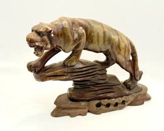 Stone Tiger Figurine