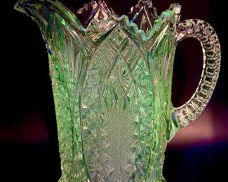 EAPG Madora Pattern Glass Pitcher