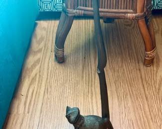 Metal Frog Toilet Paper Holder