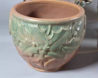 Vintage 1930s Nelson McCoy art pottery jardiniere planter