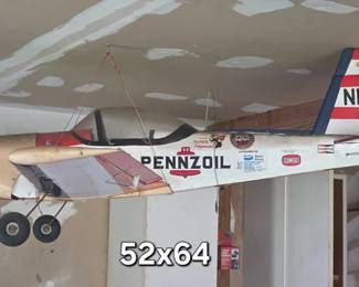 Radio-controlled model of a de Havilland Super Chipmunk, features the famous 'Pennzoil' aerobatic livery